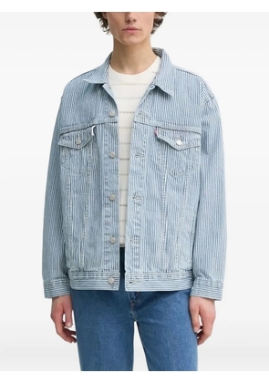 Levi's striped denim jacket - Blue