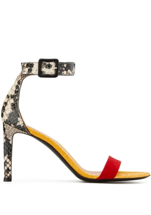 Giuseppe Zanotti Neyla Trio 85 sandals - Grey