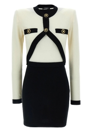 Balmain Filo Leone Catena dress - Black