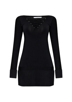 IRO Floca pleated mini dress - Black