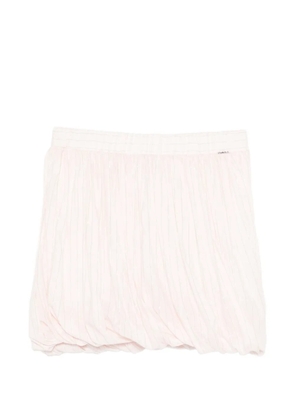 TWINSET striped mini skirt - Pink