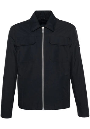 Moose Knuckles Jacques logo-plaque jacket - Black