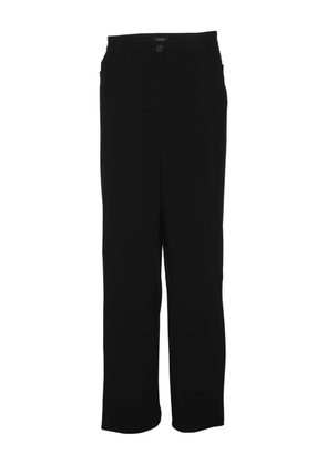 BASLER crepe bootcut trousers - Black
