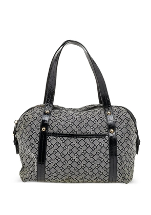 Bally Vintage pre-owned monogram satchel bag - Grey