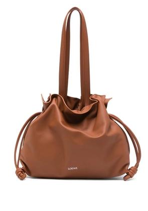 LOEWE Flamenco drawstring shoulder bag - Brown