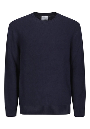 colorful standard knitted crewneck sweater - Blue