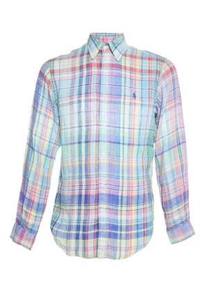 Polo Ralph Lauren Vintage plaid-pattern shirt - Blue