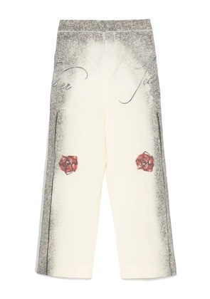 Jean Paul Gaultier multi-tattoo trousers - Neutrals