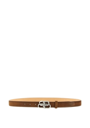 Balenciaga BB thin belt - Brown