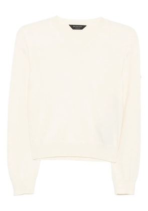 Balenciaga round-neck top - Neutrals
