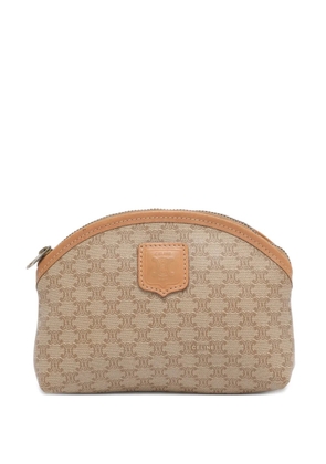 Celine Pre-Owned Macadam-canvas pouch - Neutrals