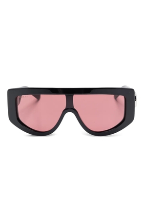 Gucci Eyewear rectangle-frame sunglasses - Black