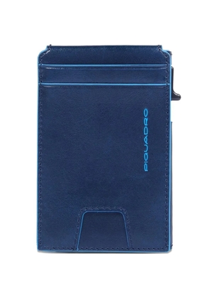 PIQUADRO pop-up card holder - Blue