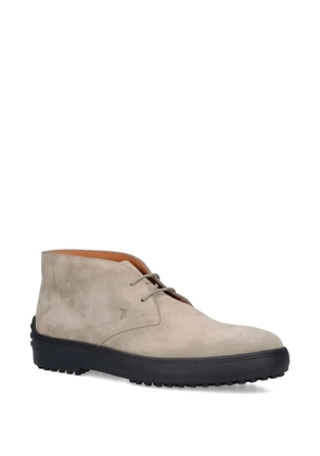 Tod's suede desert boots - Neutrals