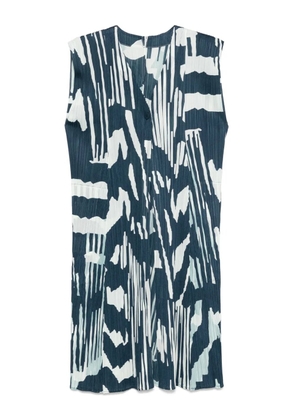 Pleats Please Issey Miyake Refraction tank top - Blue