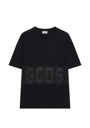 GCDS logo-band T-shirt - Black