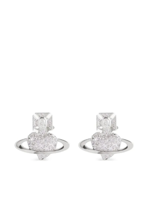Vivienne Westwood Valentine's Agnatha orb-embellished earrings - Silver