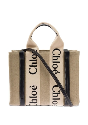 Chloé small Woody tote bag - Neutrals