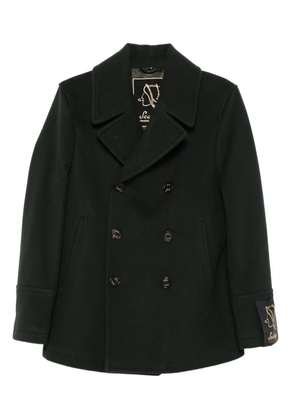 Sealup buttoned double-breasted peacoat - Green