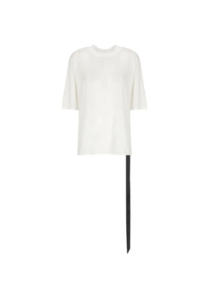 Rick Owens DRKSHDW Walrus tail-detail T-shirt - White
