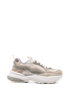 Emporio Armani exclusive pre leather sneakers - Neutrals