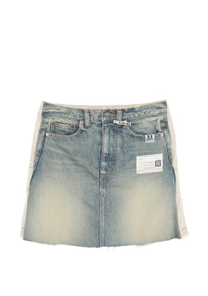 Maison MIHARA YASUHIRO denim skort - Blue