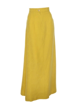 Odylyne jacquard maxi skirt - Yellow