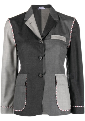 Thom Browne Unconstructed Funmix wool blazer - Grey