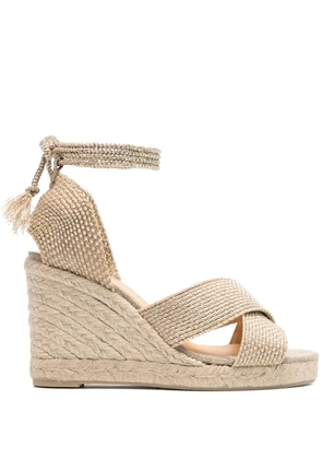 Castañer 90mm Becca espadrilles - Gold