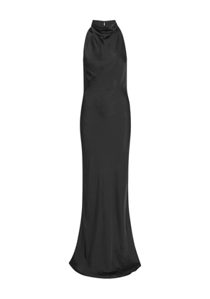 ROTATE BIRGER CHRISTENSEN halter-neck maxi dress - Black
