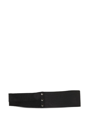 Lanvin Pre-Owned tonal-stitching belt - Black