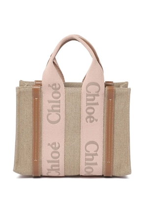Chloé logo tote bag - Neutrals
