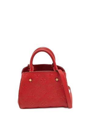 Louis Vuitton Pre-Owned Montaigne Nano tote bag - Red
