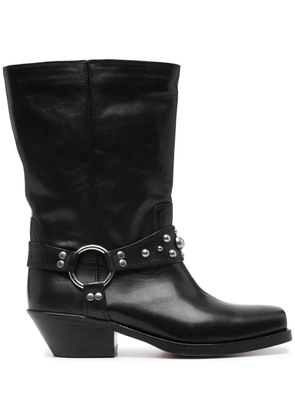 ISABEL MARANT Antya 45mm biker boots - Black