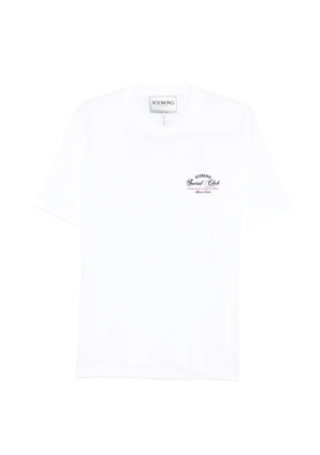 Iceberg logo graphic T-shirt - White