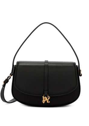 Palm Angels Lockbag leather shoulder bag - Black