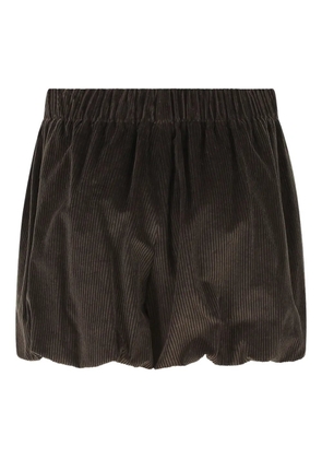 The Mannei corduroy shorts - Brown
