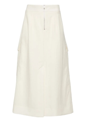 Studio Nicholson Tyrell cotton-blend skirt - Neutrals