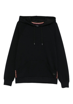 Paul Smith striped-detail hoodie - Black