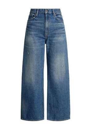 Polo Ralph Lauren wide-leg distressed jeans - Blue