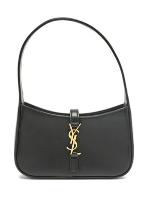 Saint Laurent Pre-Owned 2022 mini Le 5 À 7 leather shoulder bag - Black
