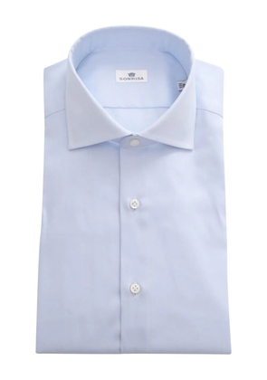 Sonrisa cotton poplin shirt - Blue
