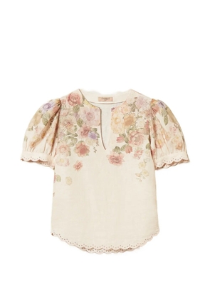 TWINSET floral-print blouse - Neutrals