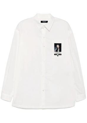 Undercover motif print shirt - White
