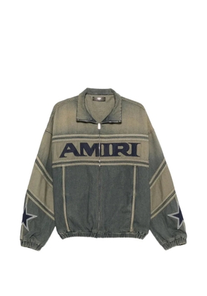 AMIRI logo denim jacket - Blue