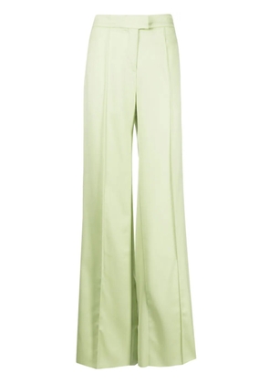 SA SU PHI Andrea straight-leg wool trousers - Green