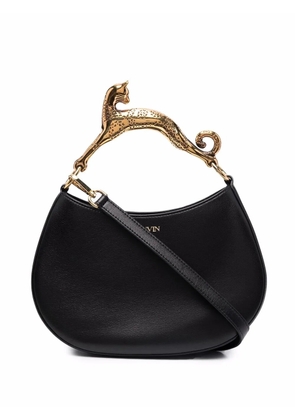 Lanvin embellished-handle tote bag - Black