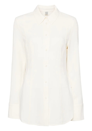 TOTEME classic collar shirt - Neutrals