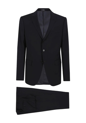 Emporio Armani single-breasted suit - Black