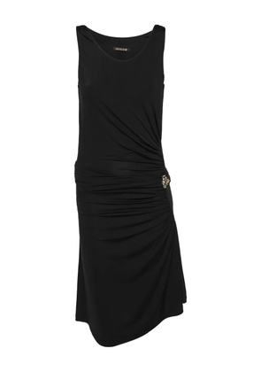 Roberto Cavalli Vintage ruched embellished dress - Black